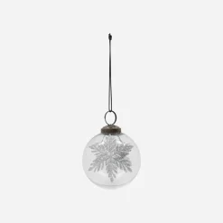 House Doctor Christmas Ornaments|Weihnachtsschmuck, HDSnowi, Klar;Silber