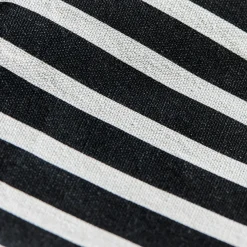 House Doctor Wäschekörbe|Wäschekörbe|Wäschesack, HDstripes, Schwarz/Weiß